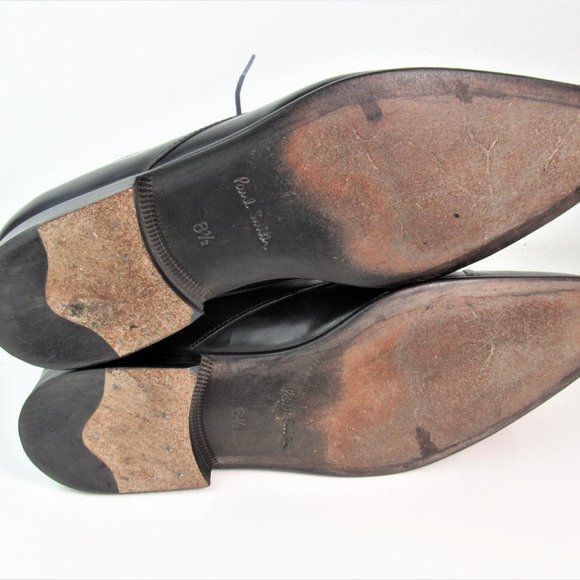 Paul Smith Black Leather Shoes Men\'s 10.5 main image 4